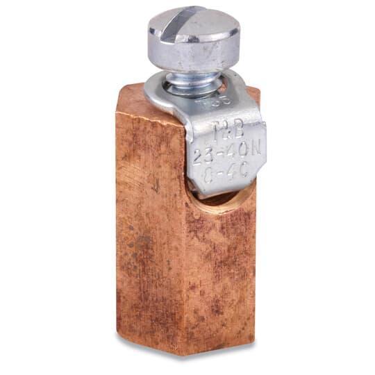 Blackburn LOCKTITE® 31263 Female Stud Mechanical Connector, Copper Conductor, 4 to 1 AWG Max Run/Tap, Copper