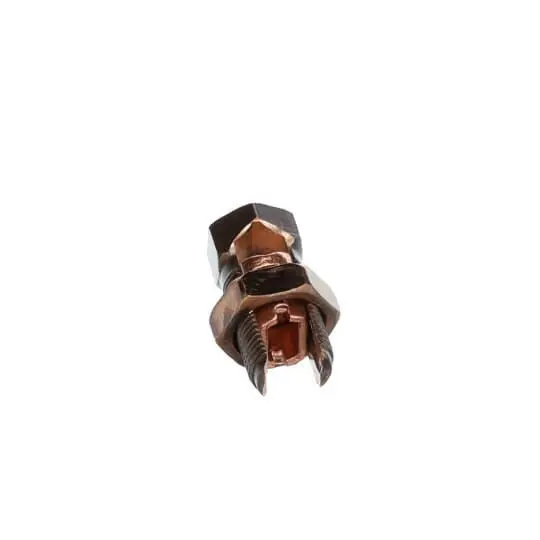 Blackburn 40H Type H High Strength Split Bolt Connector, 1 AWG to 250 kcmil Solid/Stranded Copper Conductor, 1 x 2-5/32 in Bolt, Bronze Alloy