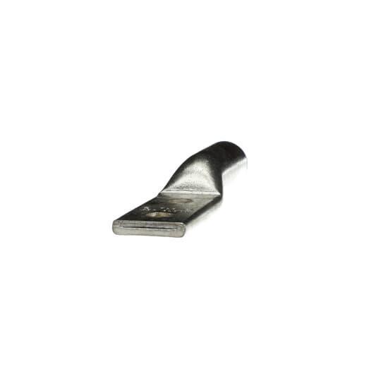 Color-Keyed 60267 2-Hole Non-Insulated Compression Lug, 350 kcmil Aluminum/Copper Conductor, Die Code: 87H, 1/2 in Stud, Aluminum