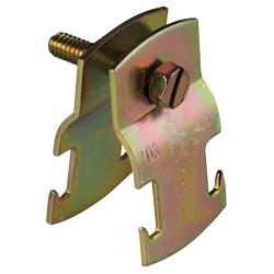 Superstrut 700-3/4-EG Pipe Strap, 3/4 in Nominal, Steel