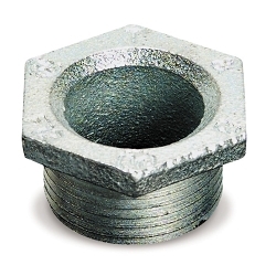Thomas & Betts CHASE® 848AL Conduit Nipple, 2-1/2 in, For Use With Rigid/IMC Conduits, Aluminum, Electro-Zinc Plated