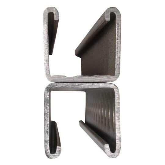 Superstrut A1202-10 A Series Back to Back Combination Metal Channel, 10 ft L 1-5/8 in W 1-5/8 in D 12 ga THK, Steel, Gold, Domestic