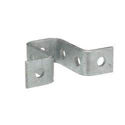 Superstrut A210-HDG 200 U-Shaped Support, (5) Holes, 5-1/8 in L x 5-3/8 in W, For Use With A Series Channel, Steel