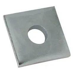 Superstrut AB241-3/4 200 Square Washer, 3/4 in Nominal, 1/4 in THK, Steel