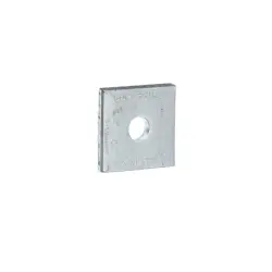 Superstrut AB241-3/8EG 200 Square Washer, 3/8 in Nominal, 3/16 in THK, Steel
