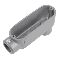 Red Dot BLB-3 Type LB Conduit Body, 1 in Hub, 11.8 cu-in Capacity, Die Cast Aluminum