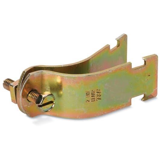 Kindorf C-105-1 Pipe Strap, 1 in, For Use With IMC/Rigid Conduit, Steel, Galv-Krom