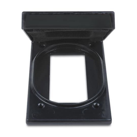 Ocal CFSRG-G Raintight Device Box Cover, 2-21/32 in L x 1-11/32 in W, GFCI Receptacle Cover, Die Cast Aluminum