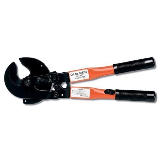 Color-Keyed CSR750 Heavy Duty Cable Cutter, 750 kcmil Cable/Wire, 16 in OAL, Alloy Steel Jaw