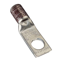 Blackburn Color-Keyed® CTL2-12 1-Hole Compression Lug, 2 AWG Flexible/Stranded Copper Conductor, 1/2 in Stud, Copper