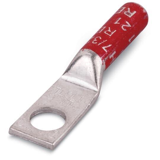 Blackburn Color-Keyed® CTL500L-58 1-Hole Compression Lug, 500 kcmil Flexible/Stranded Copper Conductor, 5/8 in Stud, Copper