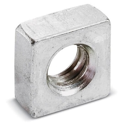 H-116-D 100 Square Nut, 1/2-13 UNC Thread, For Use With Kindorf® Channel, Steel