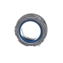 Thomas & Betts H200GRA-C Grounding Hub With Thermoplastic Insulated Throat, Nitrile Rubber Sealing Ring, 2 in Trade, Aluminum
