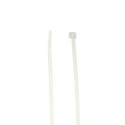 Catamount L-11-50-9-D 50 Series 1-Piece Standard Cable Tie, 11.1 in L x 0.18 in W x 0.05 in THK, Nylon/Polyamide 6.6, Natural