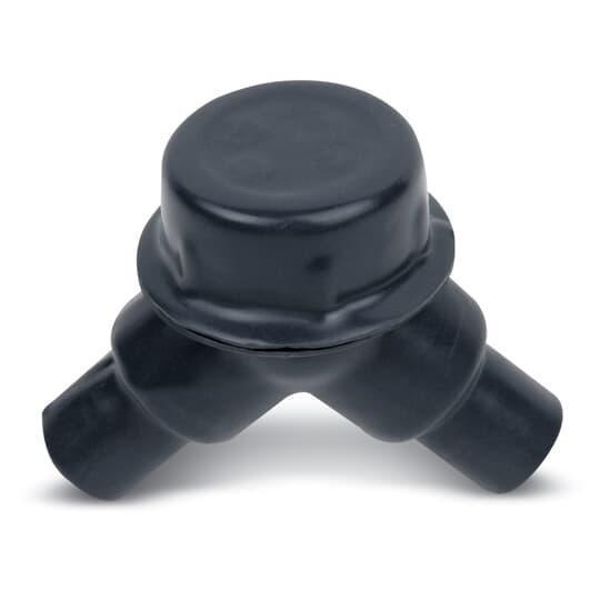 OCAL-BLUE® LBY65-G Type LB Service Entrance Conduit Elbow, 2 in Hub, Malleable Iron, PVC Coated