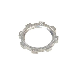 Steel City LN-207 Conduit Locknut, 2-1/2 in, For Use With Rigid/IMC Conduits, Die Cast Zinc