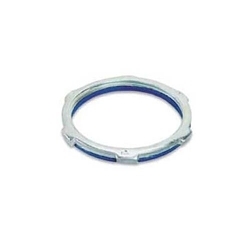 Steel City LS-104 Sealing Locknut, 1-1/4 in, For Use With Rigid/IMC Conduit, Steel, Zinc Plated