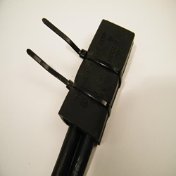 Color-Keyed MDBOOT-1 Motor Disconnect Insulator Boot, Size 1, For Use With MD-M and MD-F Series Disconnect Motor, Thermoplastic Rubber, Black