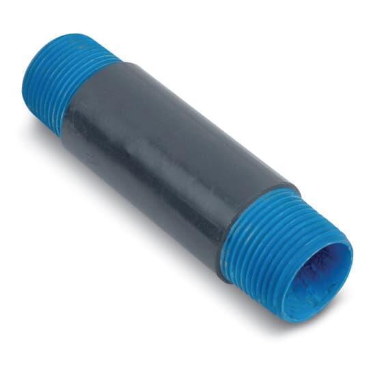 OCAL-BLUE® NPL3/4X5-G Straight Conduit Nipple, 3/4 in, For Use With Rigid and IMC Conduit, Steel, Hot Dipped Galvanized