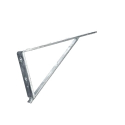 Superstrut S-217HDG S-217 90 deg Bracket, (6) Holes, 12-1/2 in L x 1-5/8 in W x 1/4 in THK, Steel