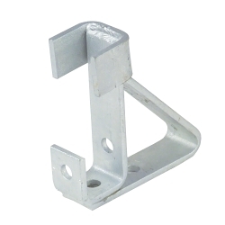 Superstrut S247 Channel Support Bracket, (4) Holes, 4-3/4 in L x 1-5/8 in W, Steel