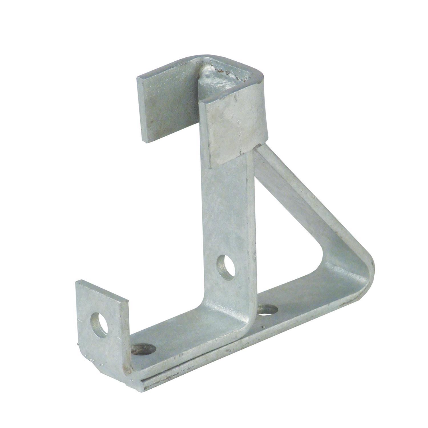 Superstrut S248 Back to Back Channel Bracket, 4 Holes, 4-3/4 in L x 1-5/8 in W, Steel