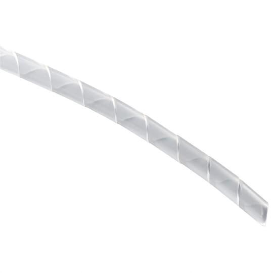 Ty-Rap SRPE-750F-0-C Forward Cut Weatherable Spiral Wrap, 3/4 in OD Dia x 100 ft L x 0.065 in THK, Polyethylene, Black