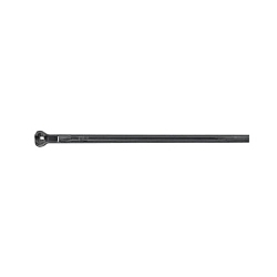 Ty-Rap TY24MX Standard High Performance Cable Tie, 5.4 in L x 0.14 in W x 0.04 in THK, Nylon/Polyamide 6.6, Black