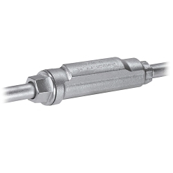Thomas & Betts XJG54-TB Conduit Expansion Coupling With Internal Bonding Jumper, 1-1/2 in, For Use With Rigid Conduits, Malleable Iron, Zinc Plated