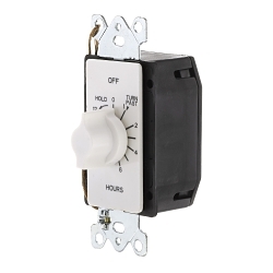 TORK A512HHW A Series Auto Off Interval Mechanical Timer, 12 hr Setting, 125/250/277 V AC, 1 hp, 2 hp, 1 Form C SPDT Contact, 1 Poles