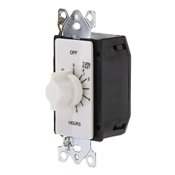 TORK A512HW A Series Auto Off Interval Mechanical Timer, 12 hr Setting, 125/250/277 V AC, 1 hp, 2 hp, 1 Form C SPDT Contact, 1 Poles
