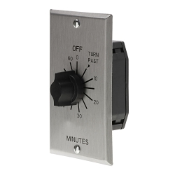 TORK C560M C Series Auto Off Interval Mechanical Timer, 60 min Setting, 125/250/277 V AC, 1 hp, 2 hp, 1 Form C SPDT Contact, 1 Poles