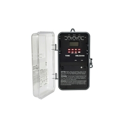 TORK DGLC200A-NC DGU and DGLC Time Switch With Photocontrol, 1 to 240 min Setting, 120 to 277 V AC, 1/4 to 1 hp, 1/2 to 2 hp, 1 Form C SPDT Contact, 1 Poles
