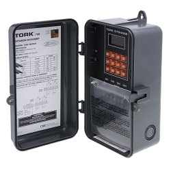 TORK DTS400B Time Switch, 1 min to 365 days Setting, 120/208/240/277 V AC, 1 hp, 2 hp, 1 Form C SPDT Contact, 1 Poles