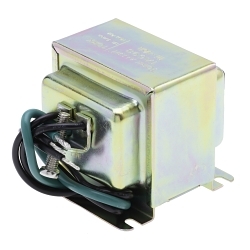 TORK TA598 Tri-Volt Signaling Device Transformer, 120 V AC Primary, 8/16/24 V AC Secondary, 20 to 30 VA Power Rating, 50/60 Hz, 1 Phase
