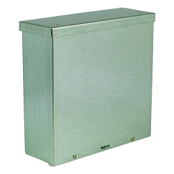 Wiegmann RSC181806GNK Spot Welded Enclosure, 18 in W x 6 in D x 18 in H, NEMA 1/3R, Steel
