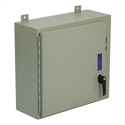 Wiegmann SDN12242508PL SDN12PL 1-Door Disconnect Enclosure, 25.38 in W 8.13 in D 24 in H, NEMA 12/13 NEMA Rating, Carbon Steel