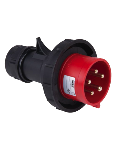 Altech S42S55A Pin & Sleeve Plug, 30A, 480VAC
