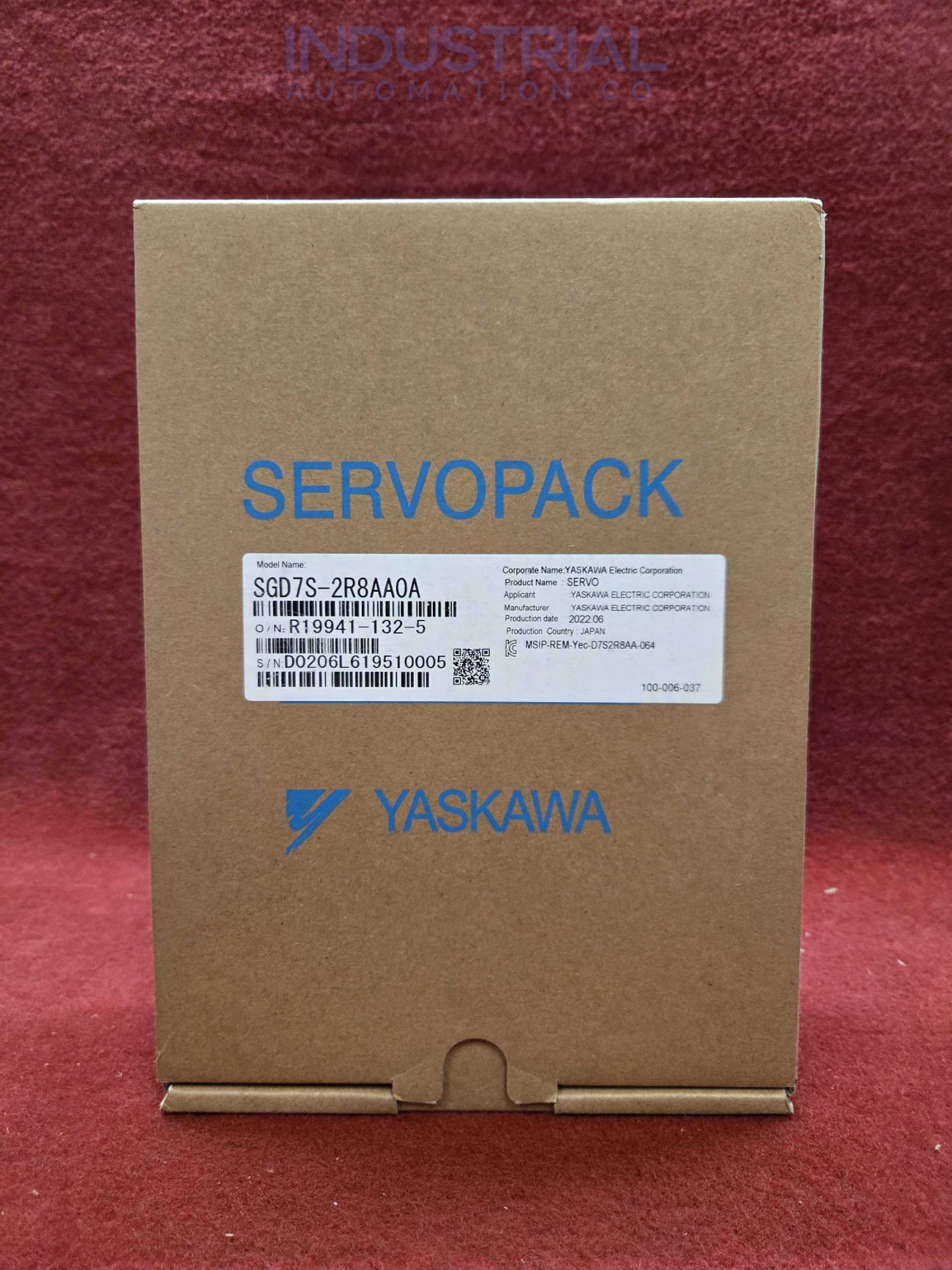 Yaskawa SGD7S-2R8AA0A
