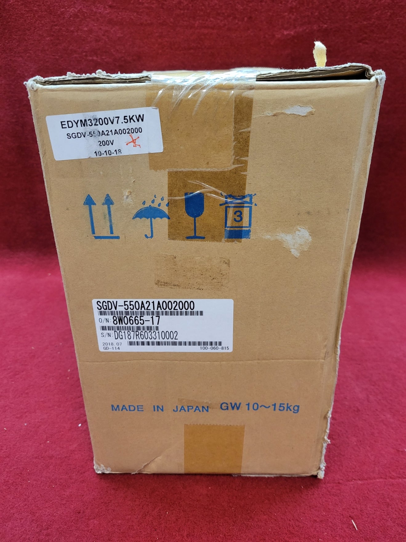 Yaskawa SGDV-550A21A002000