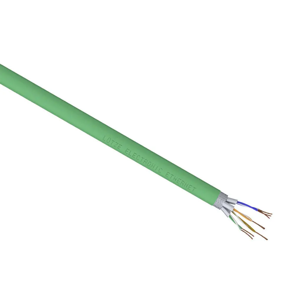 LUTZE flexible Cat6a industrial Ethernet cable - A104338-1