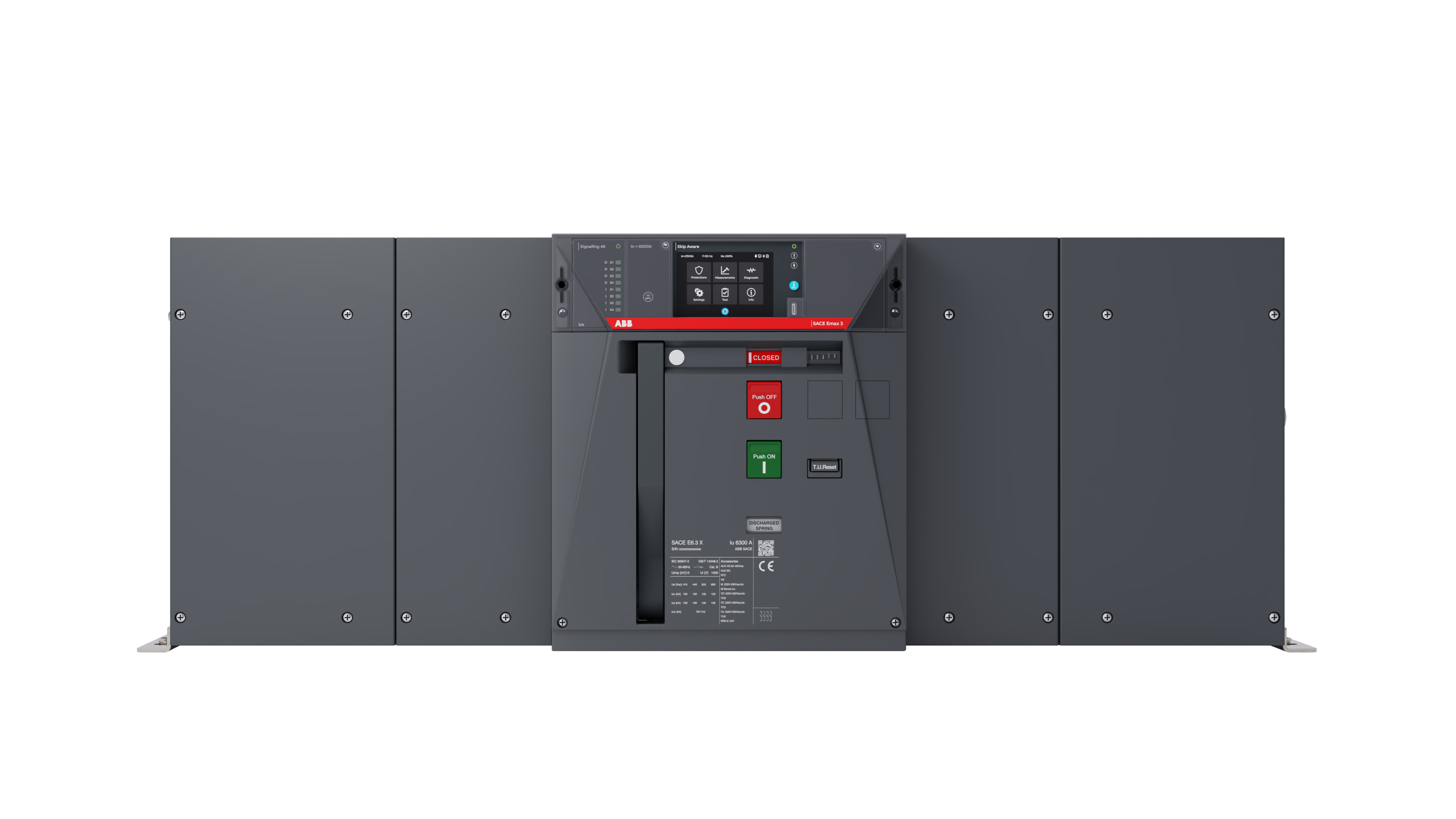 SACE Emax 3 E6.3H/f 4000 Ekip Aware LI 4p FHR