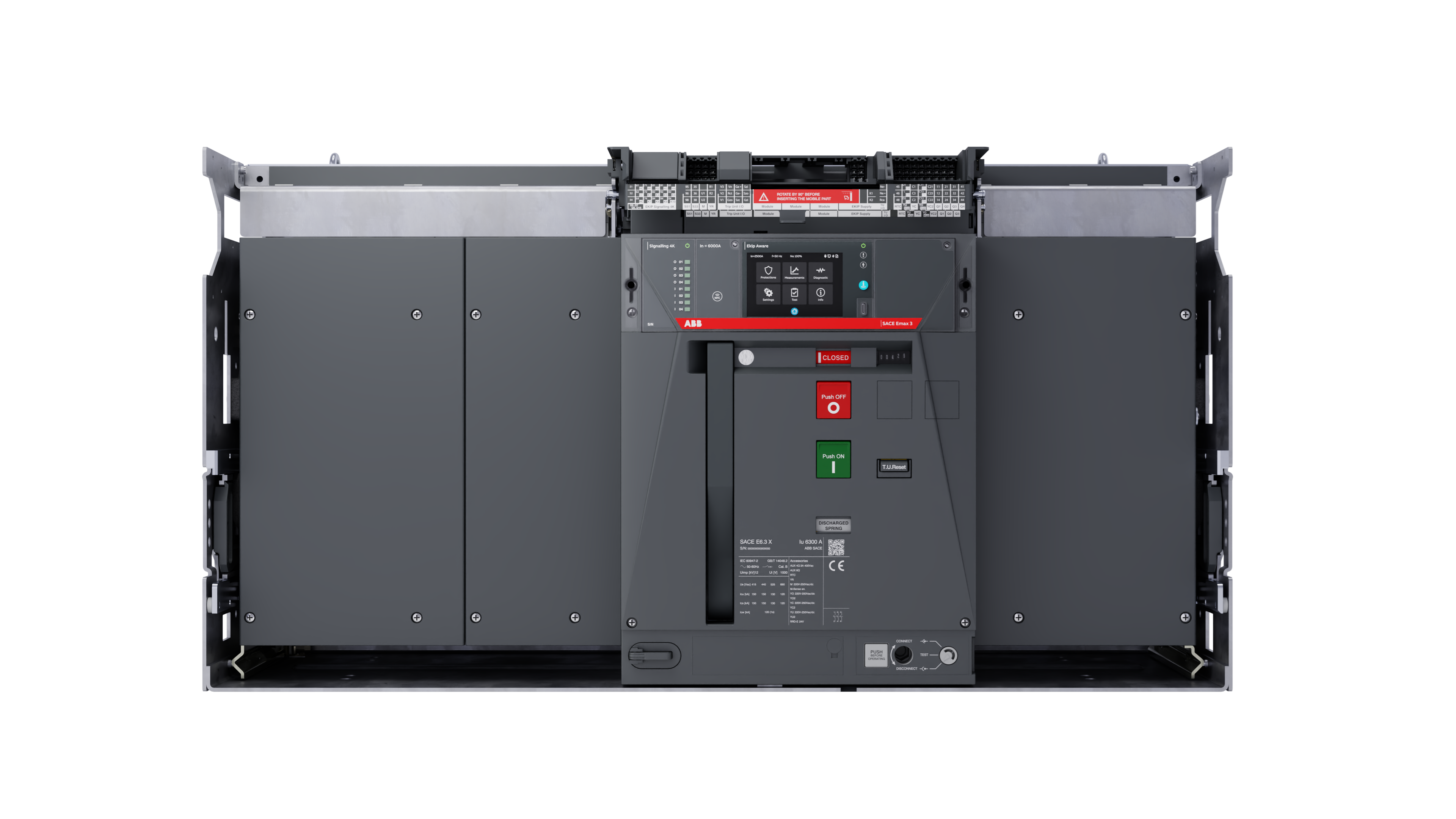 SACE Emax 3 E6.3H 5000 Ekip Aware LSI 3p WMP