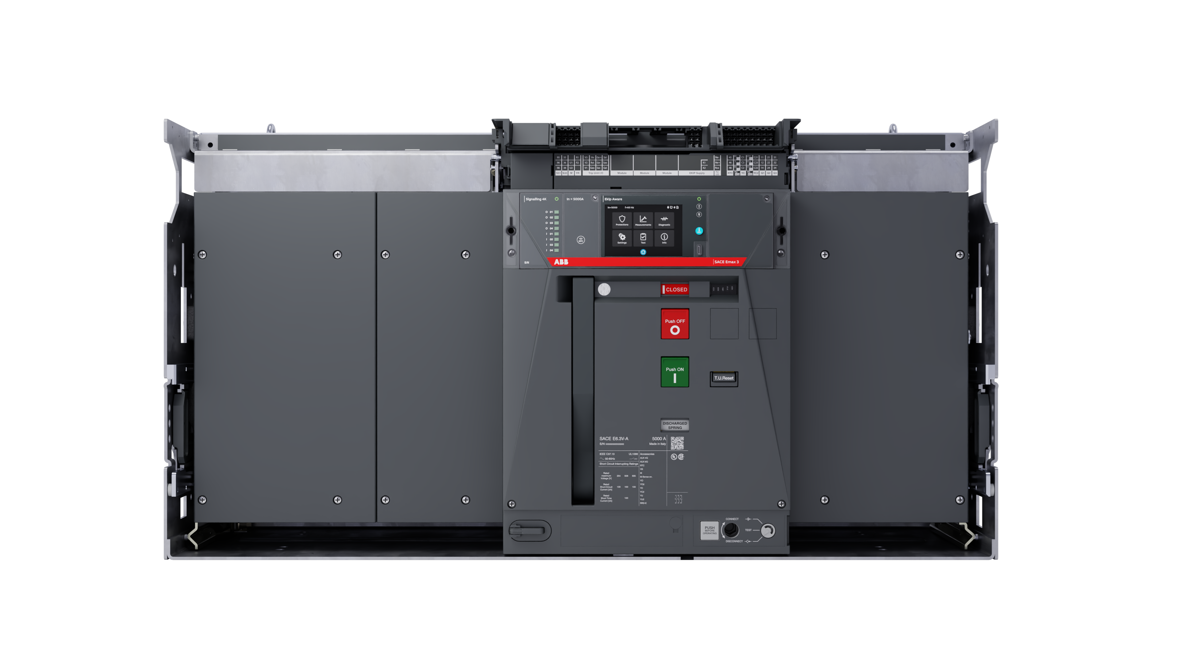 SACE Emax 3 E6.3H-A 5000 Ekip Aware LSI 3p WMP
