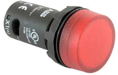 ABB CL-501R COMPACT P.L. INTEGR. LED 12VDC, RED