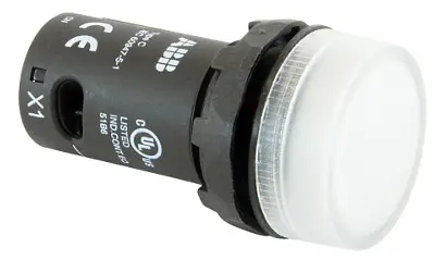 ABB CL-513W COMPACT P.L. INTEGR. LED 130VAC, WHITE