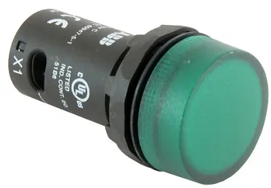 ABB CL-523G COMPACT P.L. INTEGR. LED 230VAC, GREEN