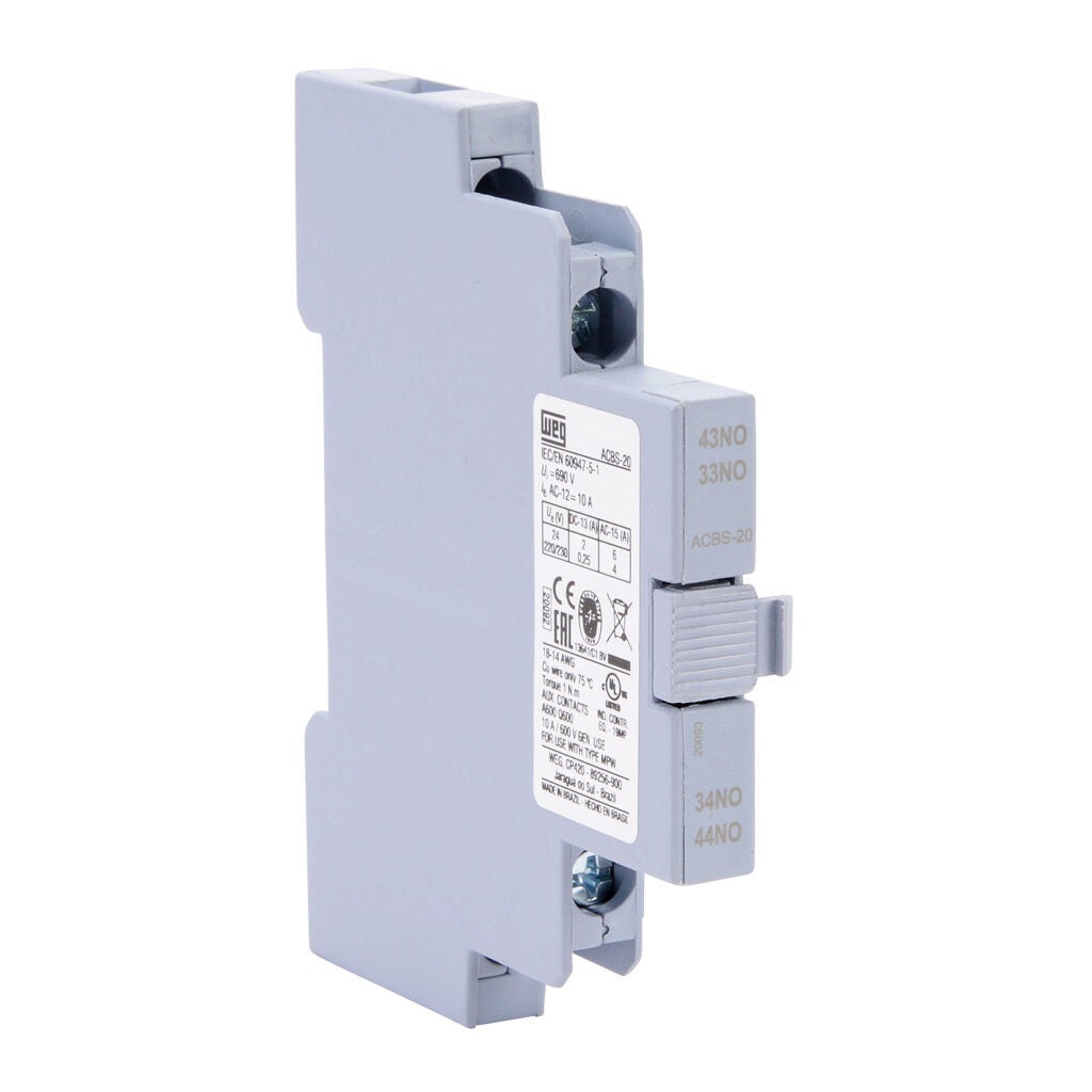 WEG Electric field installable auxiliary contact - ACBS-20
