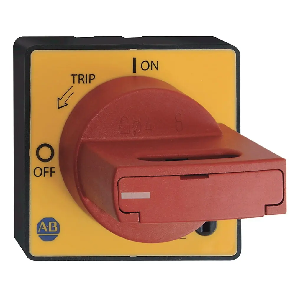 Allen-Bradley Door Coupling Handle - Red Yellow 140M-C-DRY66