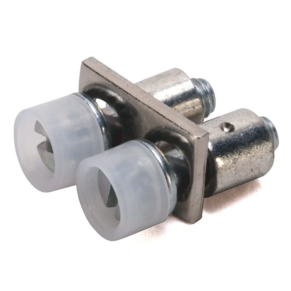Allen-Bradley 1492-CJT5-2 2-pole center jumper for Bulletin 1492 terminal blocks, 5mm center-to-center spacing. Creates electrical connections between